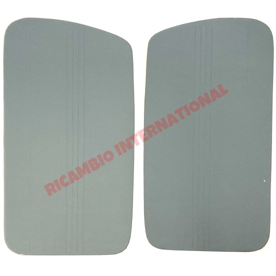 Pastel Blue Inner Door Panel Kit - Classic Fiat 500D/G