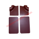 Bordeaux Red Front & Rear Inner Panel Kit (4 piece) - Classic Fiat 500 F