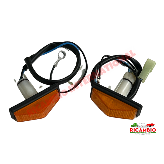 Pair of Side Repeater Lamp - Fiat Uno, Strada