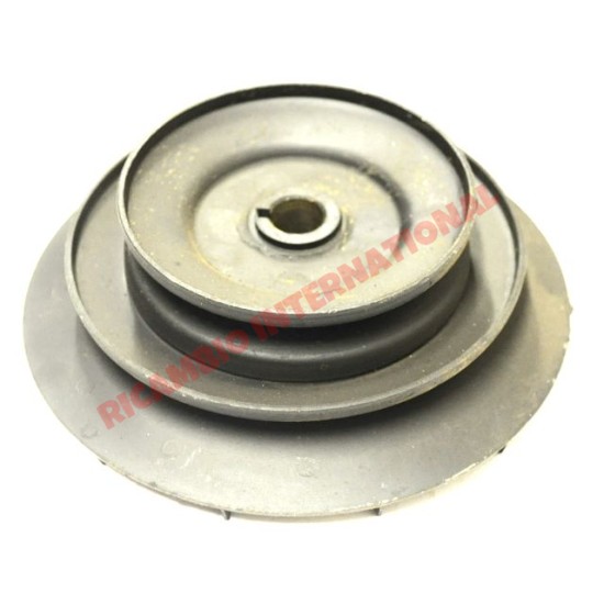 Dynamo Pulley & Woodruf Key (Twin Belt) - Fiat 600