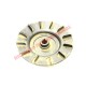 Dynamo Pulley & Woodruf Key (Twin Belt) - Fiat 600