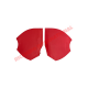 Red Complete Inner Panel Kit - Classic Fiat 500 D