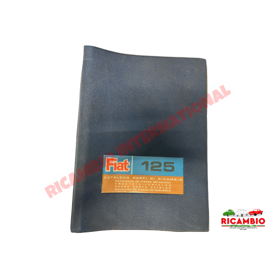 Catálogo de piezas de recambio de la fábrica Fiat - Fiat 125