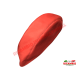 Bordeaux Red Mohair Spare Wheel Cover  - Classic Fiat 500