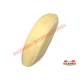 Beige Mohair Spare Wheel Cover  - Classic Fiat 500