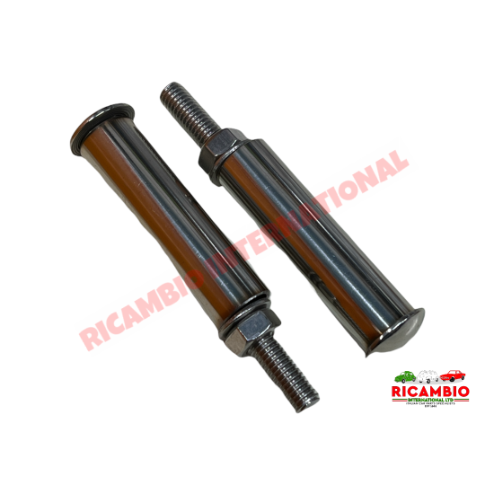 Chrome Front Bumper Bolt Kit (2 piece) - Fiat 126