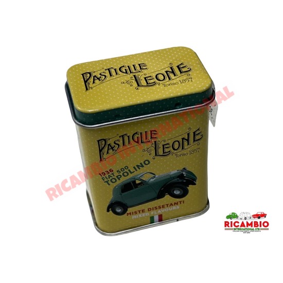 Mixed Flavour Lozenges in Classic Car Collector’s Tin 30g – Fiat 500 Topolino