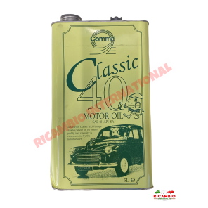 COMMA Monograde Motor Oil 5Ltr (SAE 40 API SA)