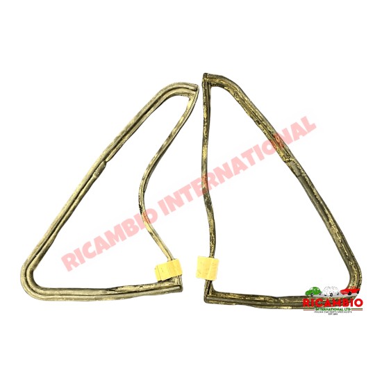 Par de sellos para luces de posición - Fiat 850T