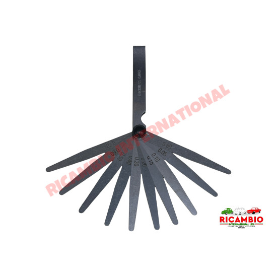 Feeler Gauge - mm - 10 Blades