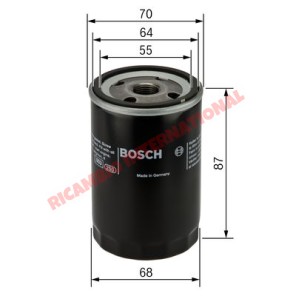 Filtro de aceite - Nuevo Fiat 500,Nuevo Fiat Panda,Punto MK1,Punto MK2,Seicento,Bravo,Brava,Marea,Stilo,Doblo Alfa Romeo Mito