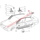 Moulding Clip - Lancia Dedra