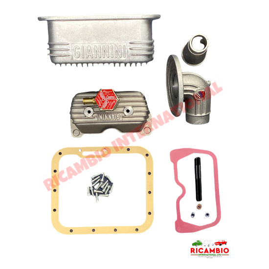 Complete Giannini Alloy Engine Dressing Kit - Classic Fiat 500, 126