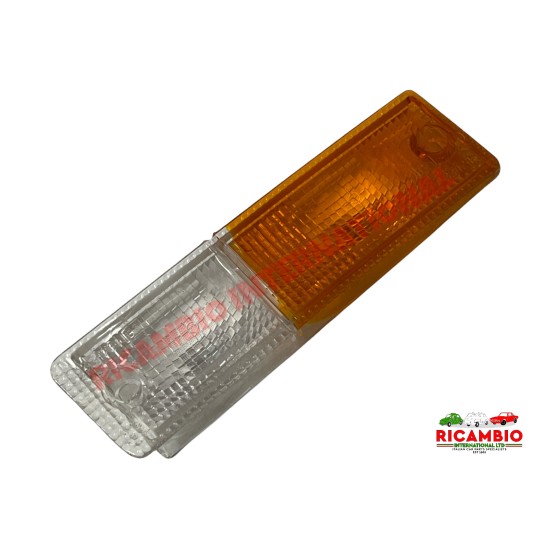 N/S Left Hand Front Indicator Lamp Lens - Fiat Strada Ritmo Series 1