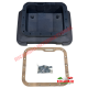 Kit de aleación anodizada negra y juntas - Fiat 500 clásico N/D/F/L/R, 126 refrigerado por aire