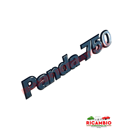 Insignia trasera - Classic Fiat Panda 750