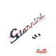 Chrome Giannini Badge & Clips - Classic Fiat 500, 126