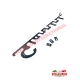 Chrome Giannini Badge & Clips - Classic Fiat 500, 126