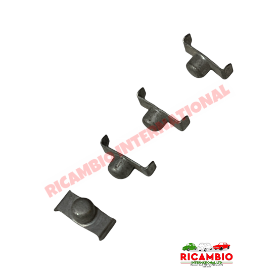 Clips de moldura de aluminio para capó (4) - Classic Fiat 500,600