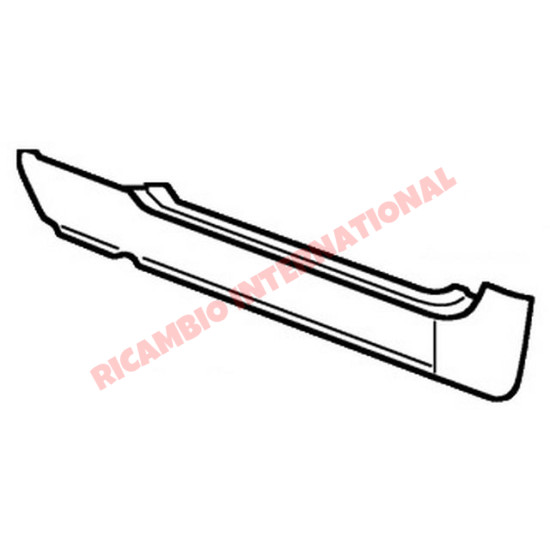 Panel de Sill exterior O/S R. Hand-Fiat 126