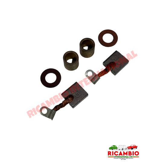 Starter Motor Brush and Bush Kit - Classic Fiat 500,126,600,850,900,1100,Topolino