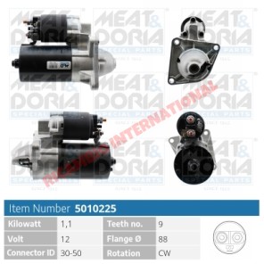 Motor de arranque nuevo - Fiat Barchetta,Coupe,Bravo HGT, Punto HGT