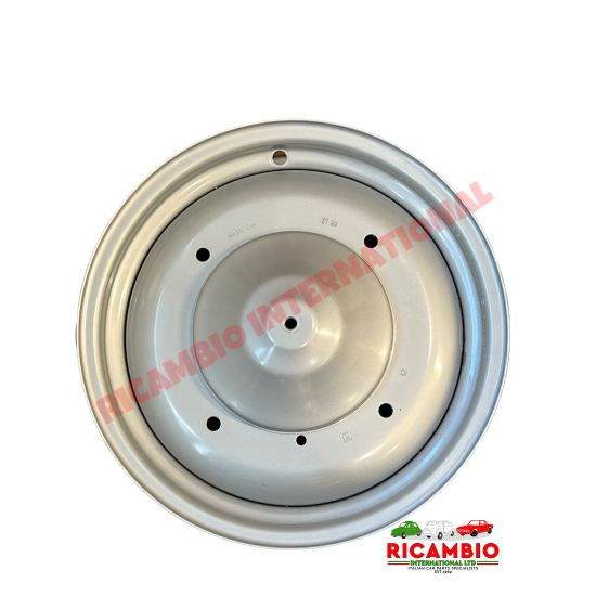 Rueda de acero para carretera - Classic Fiat 500 N/D, Autobianchi Bianchina