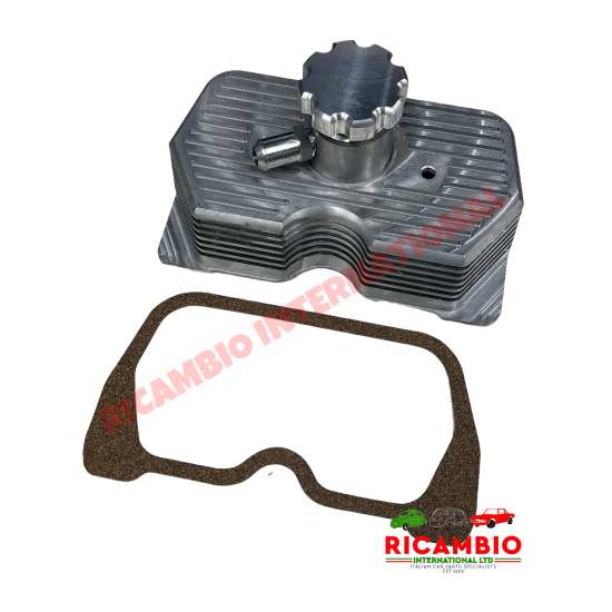 Alloy Rocker Cover Kit - Classic Fiat 500,126 Autobianchi Bianchina