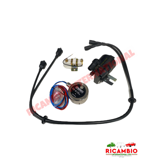 123 Electronic 'Wasted Spark' Distributor Kit - Classic Fiat 500, Fiat 126, Autobianchi Bianchina