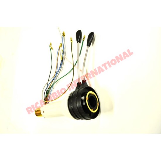 Ivory Column Indicator Switch with Chrome Stalks - Fiat 600