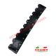 Black Cushioned Steering Wheel Cover - Classic Fiat 500, 126,600,850,900, plus many others
