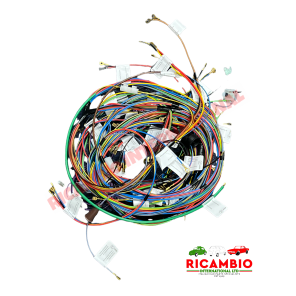 PREMIUM 'ORIGINAL' Wiring Loom - Classic Fiat 500 F Series 2 all models (from 1968 on)