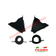 Kit completo de soporte de la cremallera de la dirección - Classic Fiat 500, 126