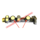 Pair of Brake Master Cylinder Rubber Pipe Inlet Grommet - Fiat & Lancia