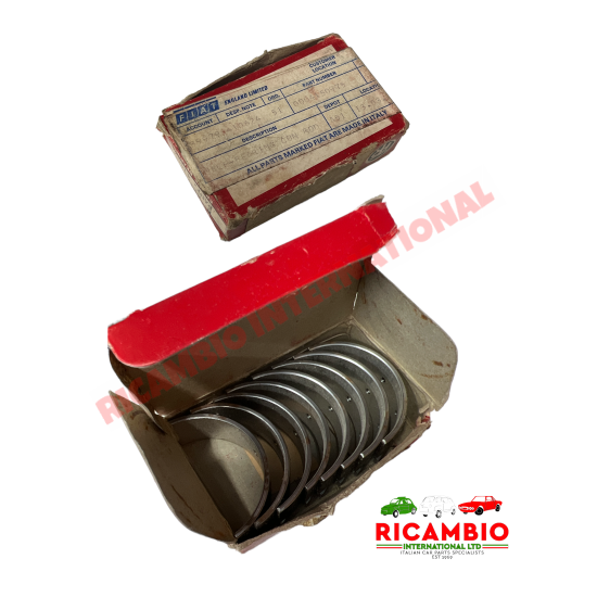Juego de cojinetes de biela (0,40) - Fiat 124 AC AS Spider Coupe BC BS 1197cc,1400 Fiat 128 Uno, X1/9,128