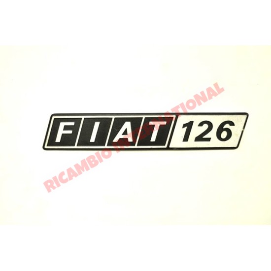 Rear Badge - Fiat 126