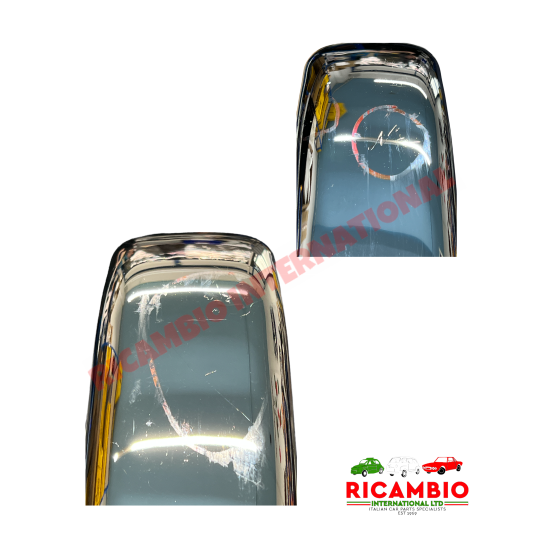 SHOP SOILED Parachoques trasero cromado - Fiat 500 clásico