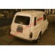 Asa exterior de la puerta trasera de aluminio - Classic Fiat 500