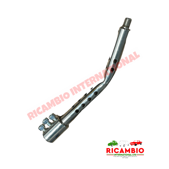 Chrome Angled Gear Lever Extension - Classic Fiat 500,126,600,850