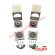 Complete Grey Speaker Pod Kit - Classic Fiat Panda