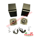 Complete Speaker Pod Kit (BLACK)- Classic Fiat Panda