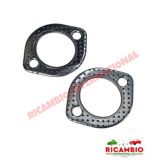 Kit de juntas del colector de escape de metal subido - Fiat 500 y 126 clásicos