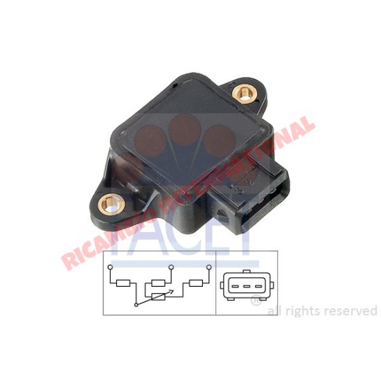 Sensor de posición del acelerador - Fiat Coupe,Punto MK1, Bravo HGT, Lancia Thema