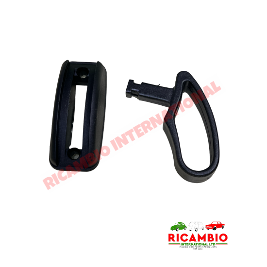 Front Seat Opening Handle & Trim - Classic Fiat Panda, Uno, Cinquecento