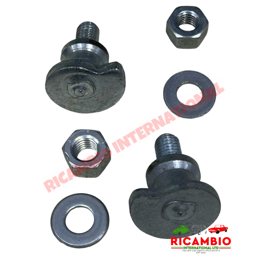 Aluminium Brake Shoe Adjuster Cam Kit - Fiat 600 Series 1, Fiat 1100