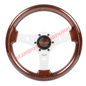 Volante de madera de caoba Luisi 'Imola' - Fiat, Lancia, Alfa Romeo