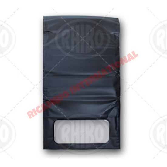 SHOP SOILED Black Sunroof Canvas - Classic Fiat 500 N/D