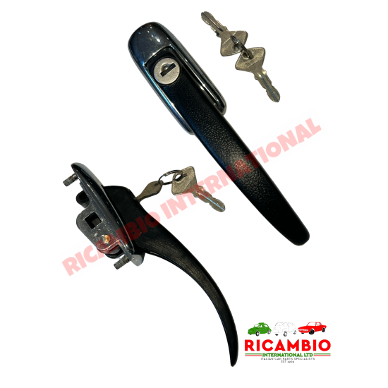 Tirador exterior delantero y llaves - Fiat 900T/E