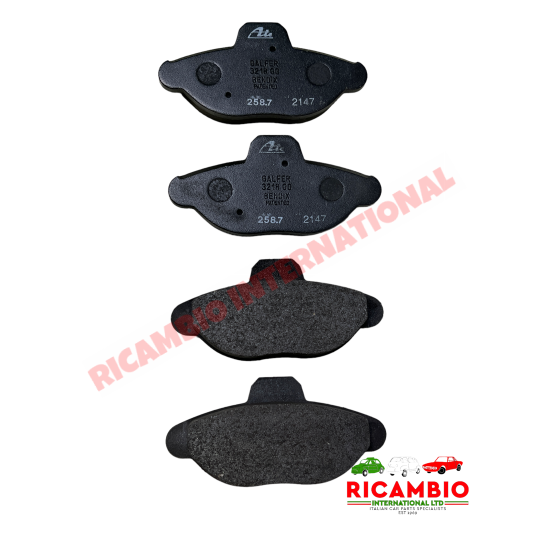 Pastillas de Freno Delanteras - Fiat Cinquecento
