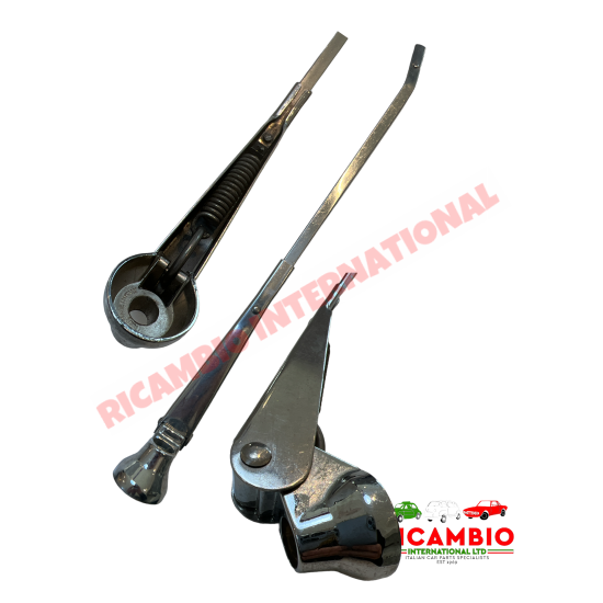 Chrome Front Wiper Arm (LHD) - Fiat 600T,850T